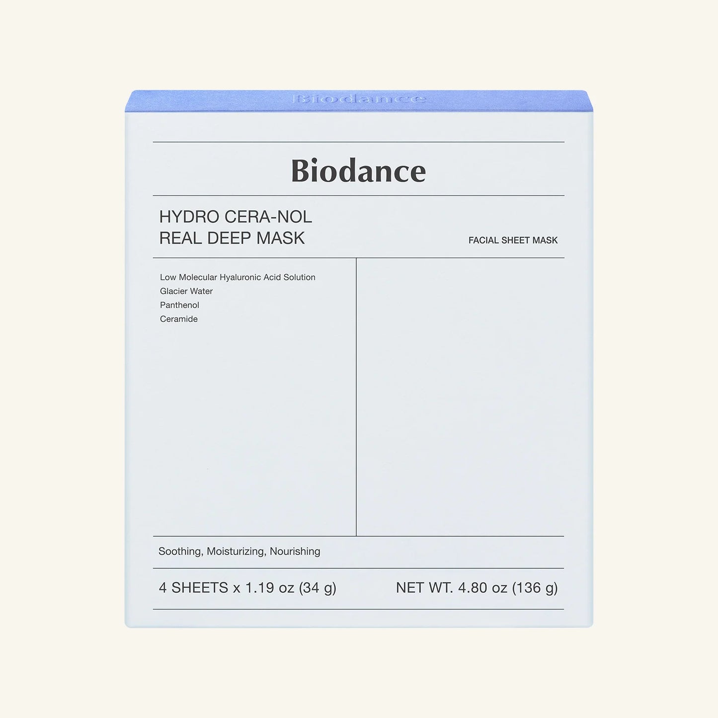 Biodance - Hydro Cera-Nol Real Deep Mask 1pc