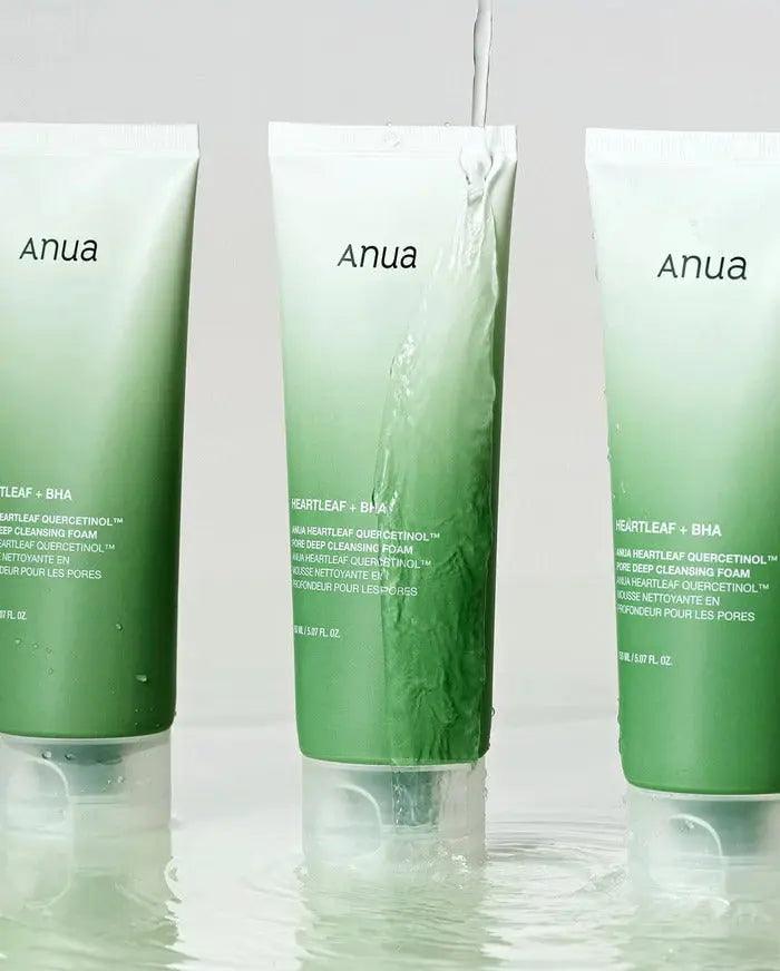 ANUA - Heartleaf Quercetinol Pore Deep Cleansing Foam - koiyu