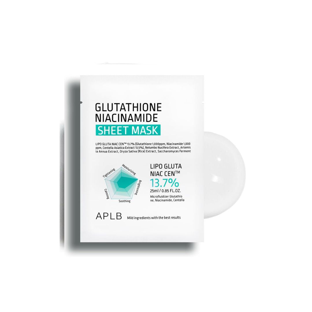 APLB - Glutathione Niacinamide Sheet Mask - koiyu