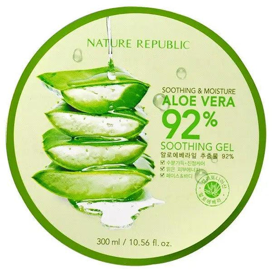 Nature Republic - Soothing & Moisture Aloe Vera 92% Soothing Gel - koiyu