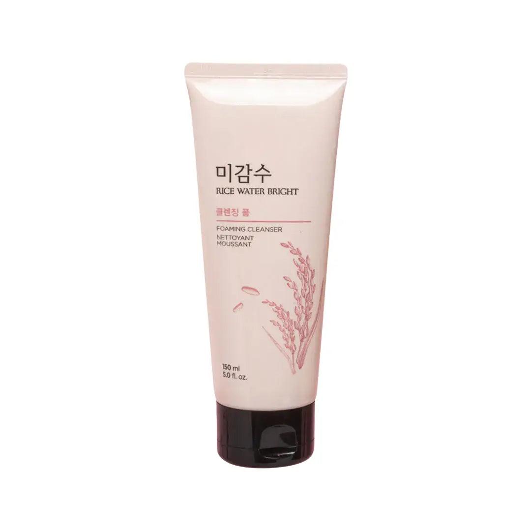 The Face Shop - Rice Water Bright Facial Foaming Cleanser - koiyu