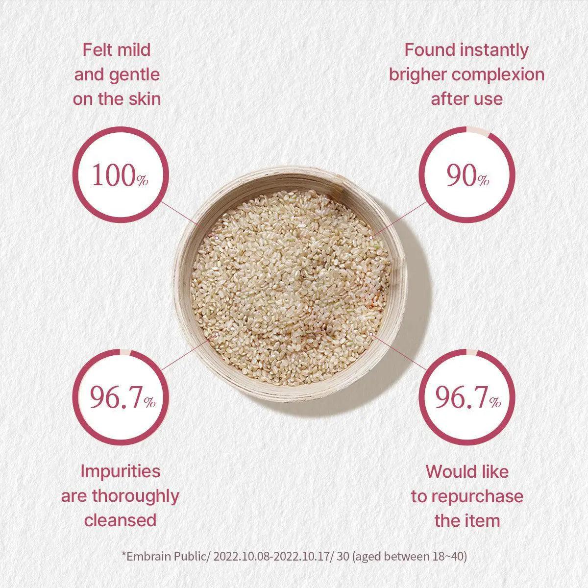 The Face Shop - Rice Water Bright Facial Foaming Cleanser - koiyu