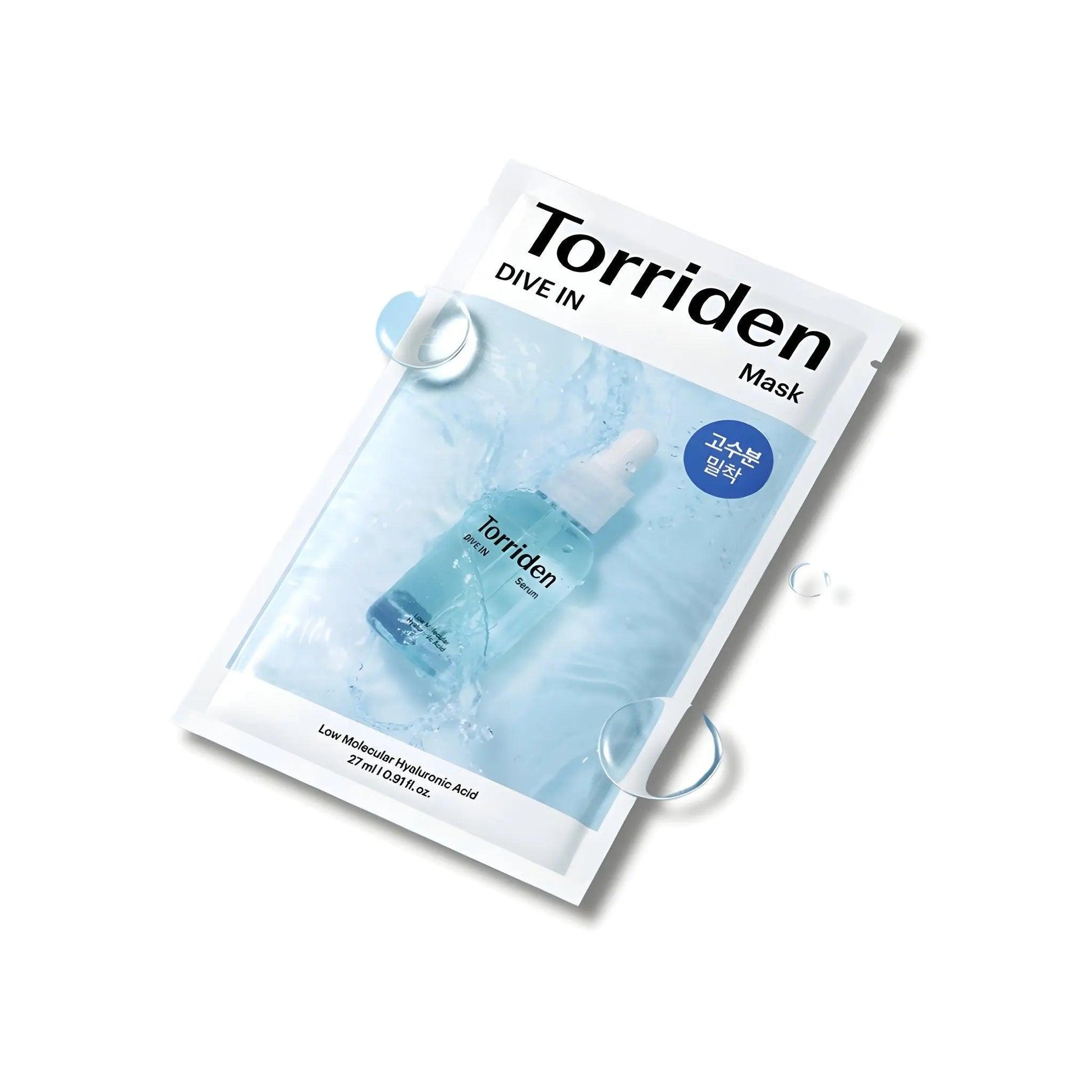 Torriden - Dive In Low Molecular Hyaluronic Acid Mask 1pc - koiyu