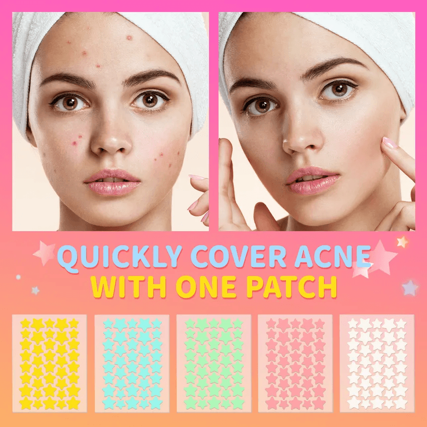 MLSMILE - Smile Star Pimple Patches - white - koiyu