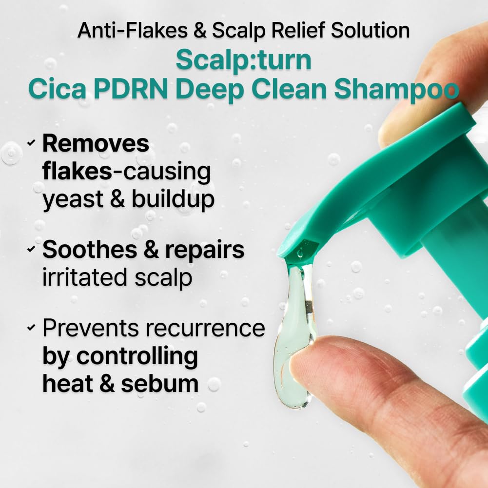 LILYEVE – SCALP:TURN CICA PDRN DEEP CLEAN SHAMPOO