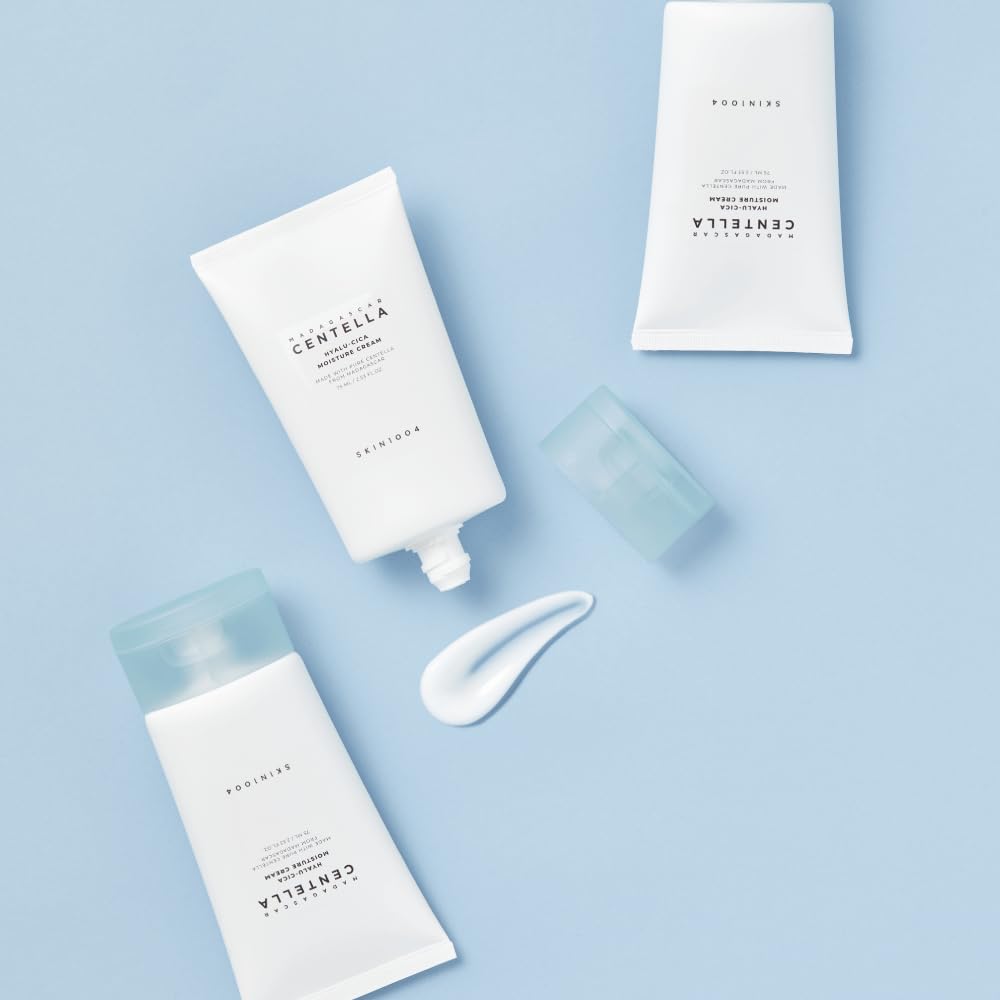 Skin1004 - Madagascar Hyalu-cica Moisture Cream [75ml] - koiyu