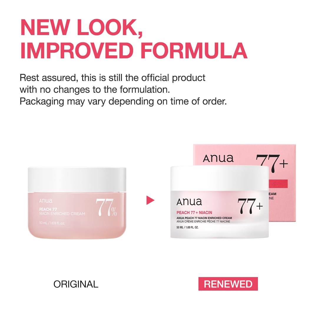 Anua - Peach 77 Niacin Enriched Cream [50ml] - koiyu