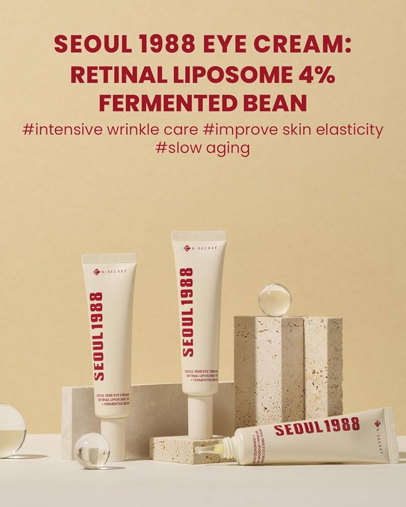 K Secret - SEOUL 1988 Eye Cream : Retinal Liposome 4% + Fermented Bean