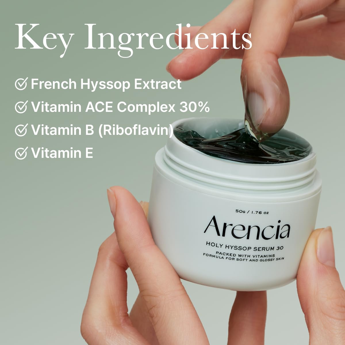 Arencia - Holy Hyssop Serum 30 - koiyu