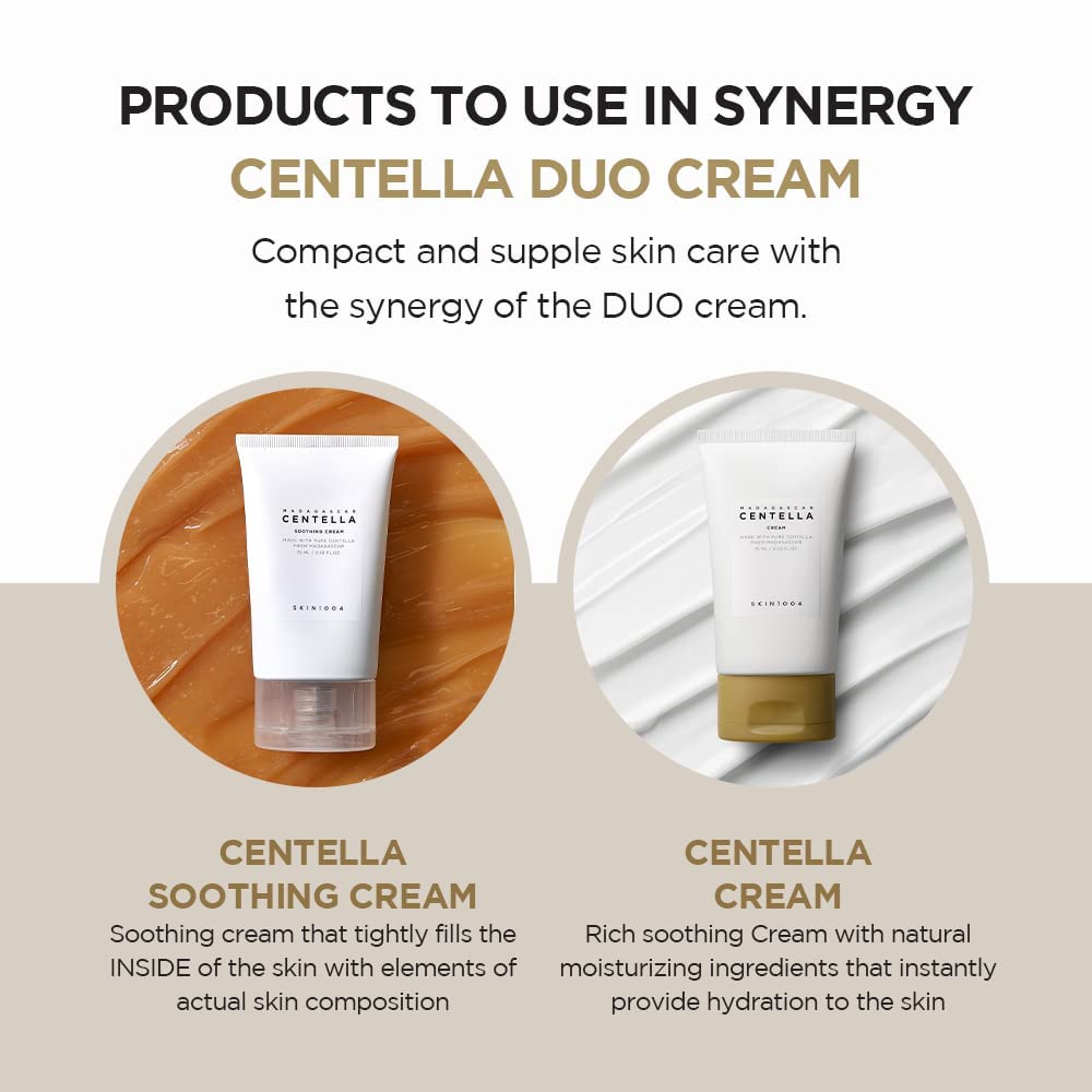 Skin1004 - Madagascar Centella Soothing Cream [75ml] - koiyu