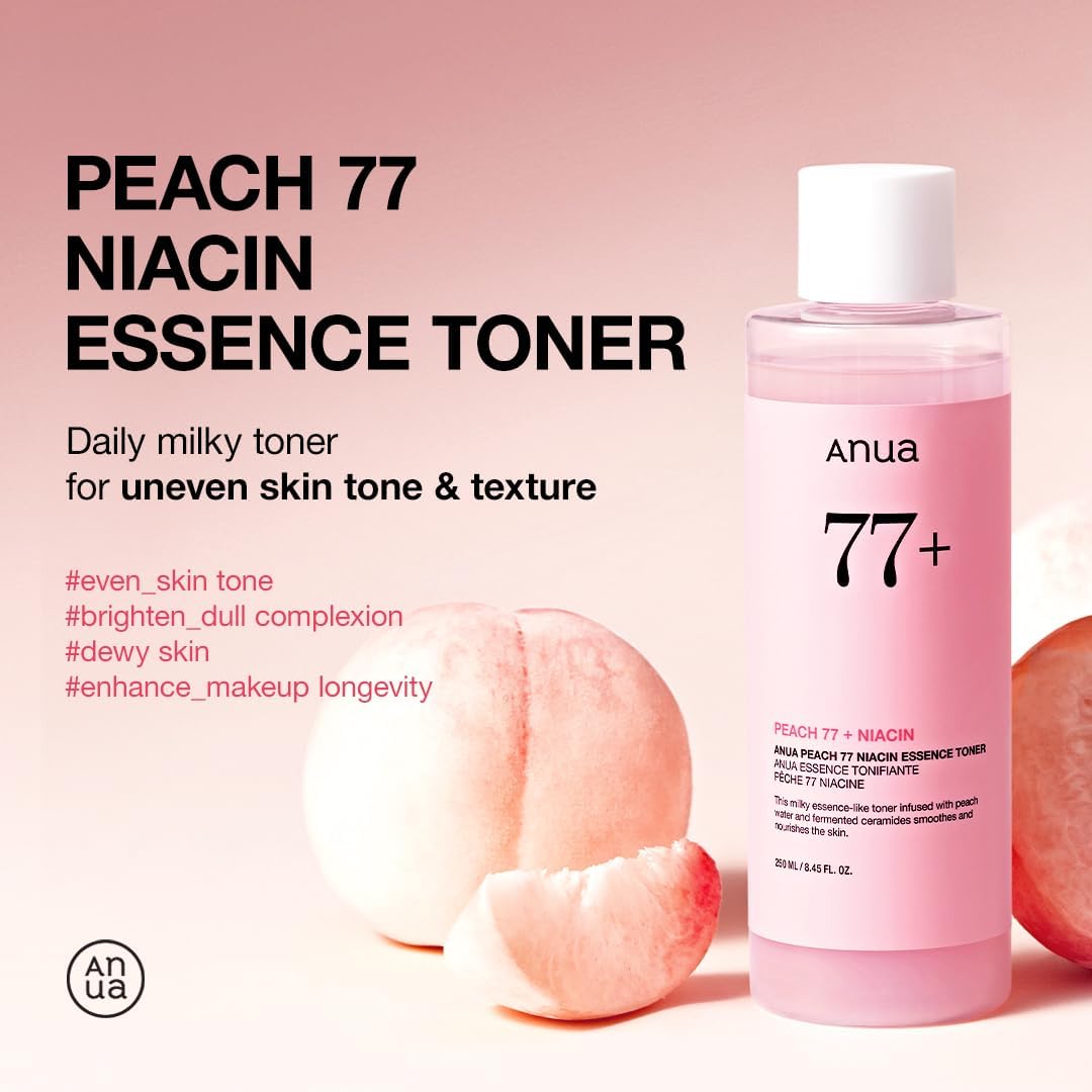 Anua - Peach 77 Niacin Essence Toner [250ml] - koiyu