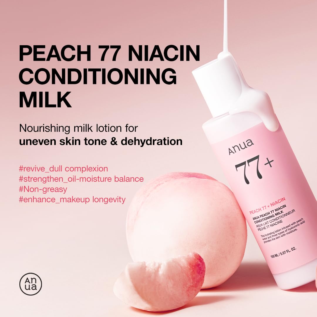Anua - Peach 77 Niacin Conditioning Milk [150ml] - koiyu