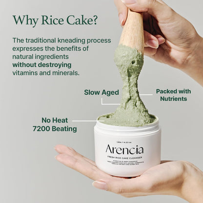 Arencia - Fresh Green Rice Mochi Cleanser 120g