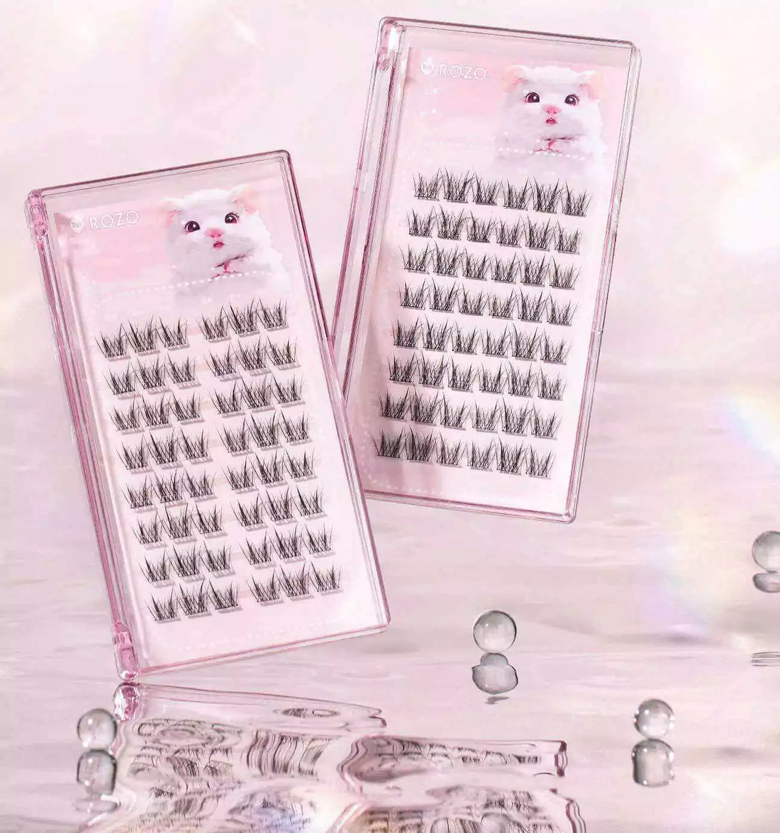 ROZO – Glue-Free Spiky Individual False Eyelashes [8 pairs] - koiyu