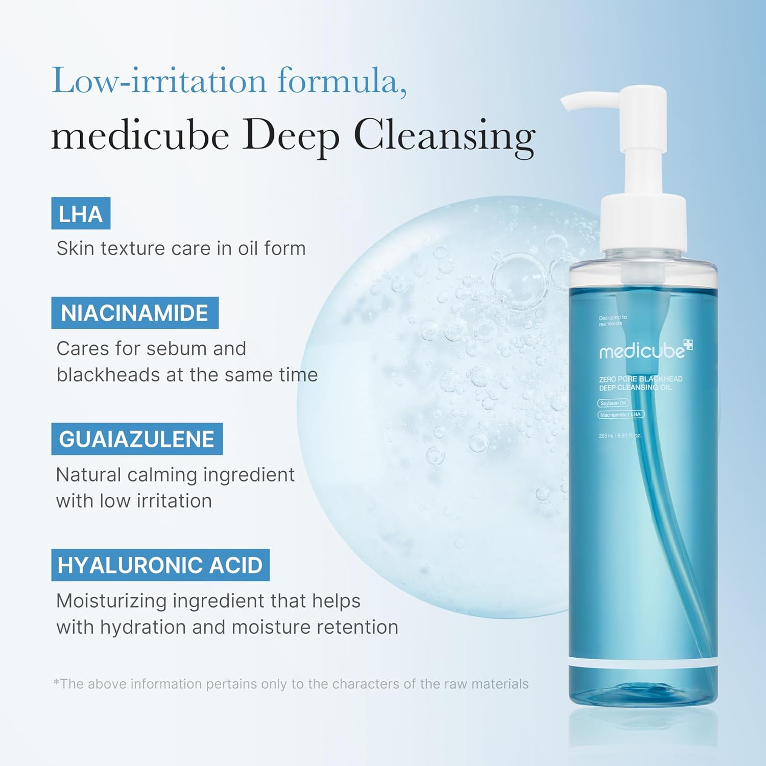Medicube - Zero Pore Blackhead Deep Cleansing Oil [205ml] - koiyu