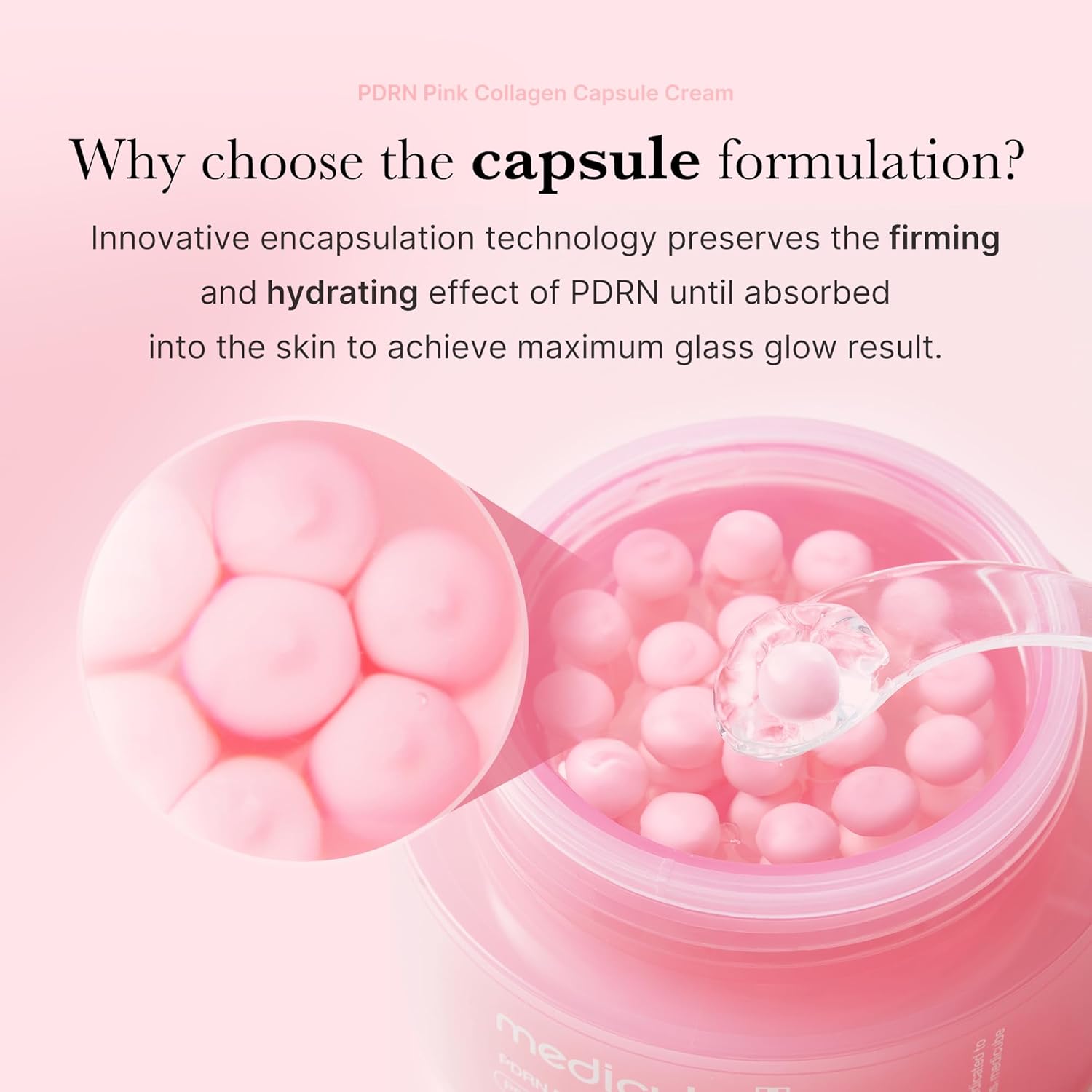 Medicube - PDRN Pink Collagen Capsule Cream [55g] - koiyu