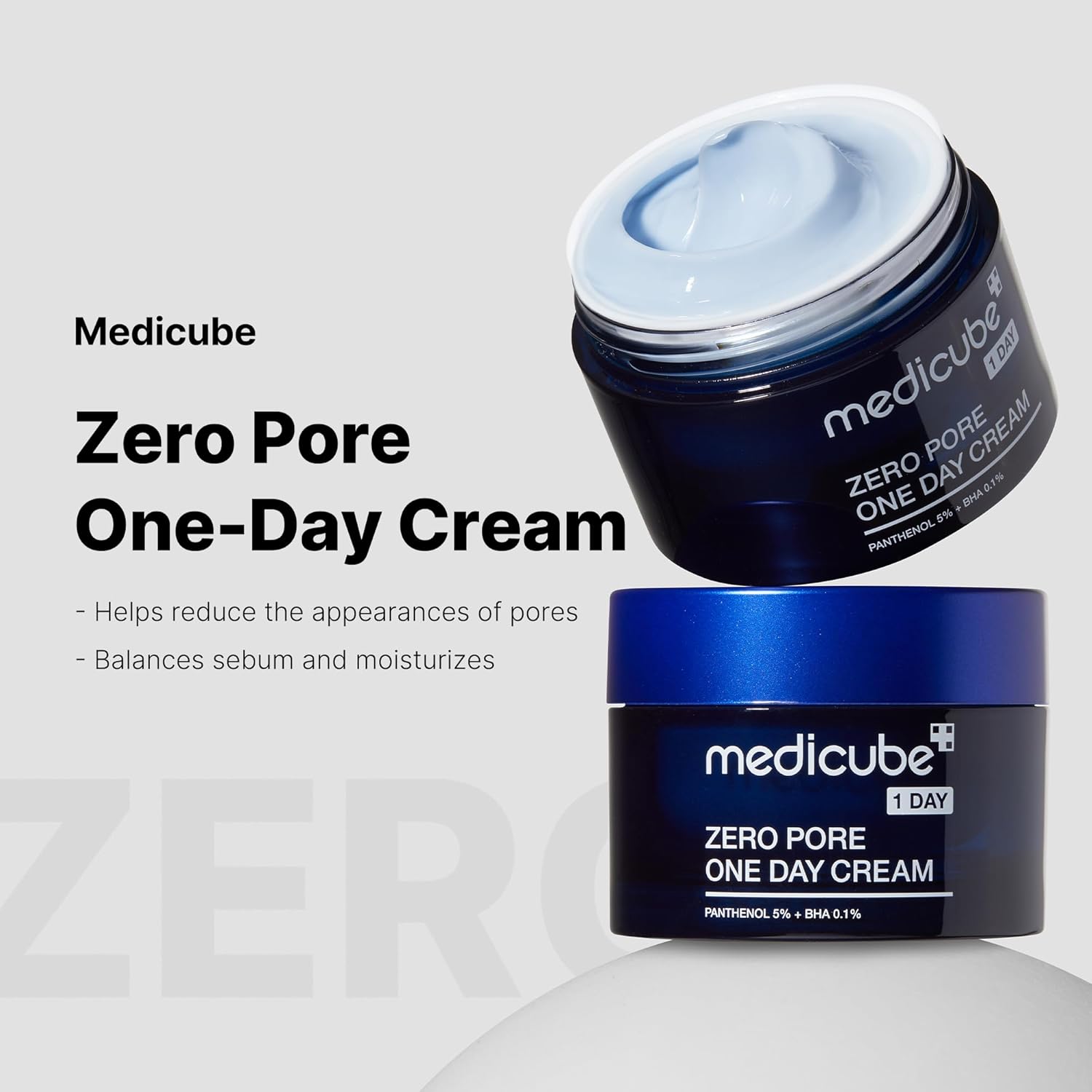 Medicube - Zero Pore One Day Cream [50ml] - koiyu