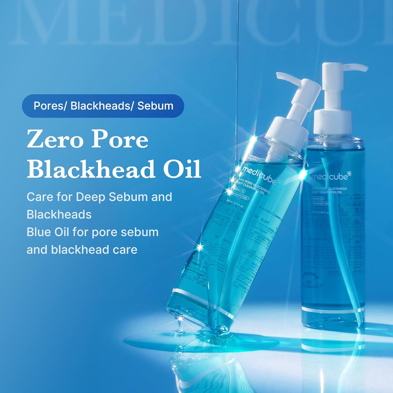 Medicube - Zero Pore Blackhead Deep Cleansing Oil [205ml] - koiyu