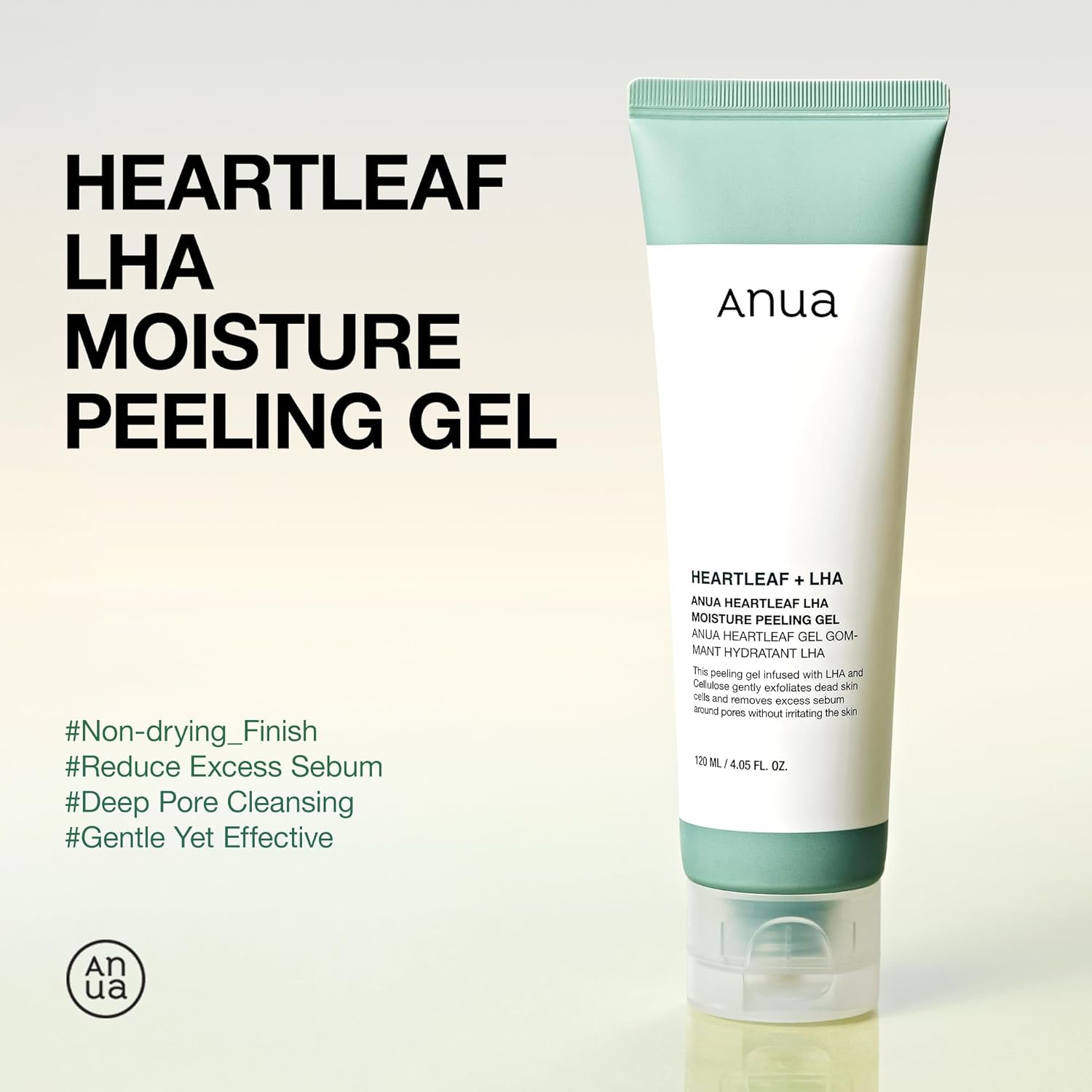 Anua - Heartleaf LHA Moisture Peeling Gel [120ml] - koiyu