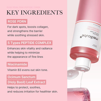 Medicube - PDRN Pink Cica Soothing Toner [250ml]