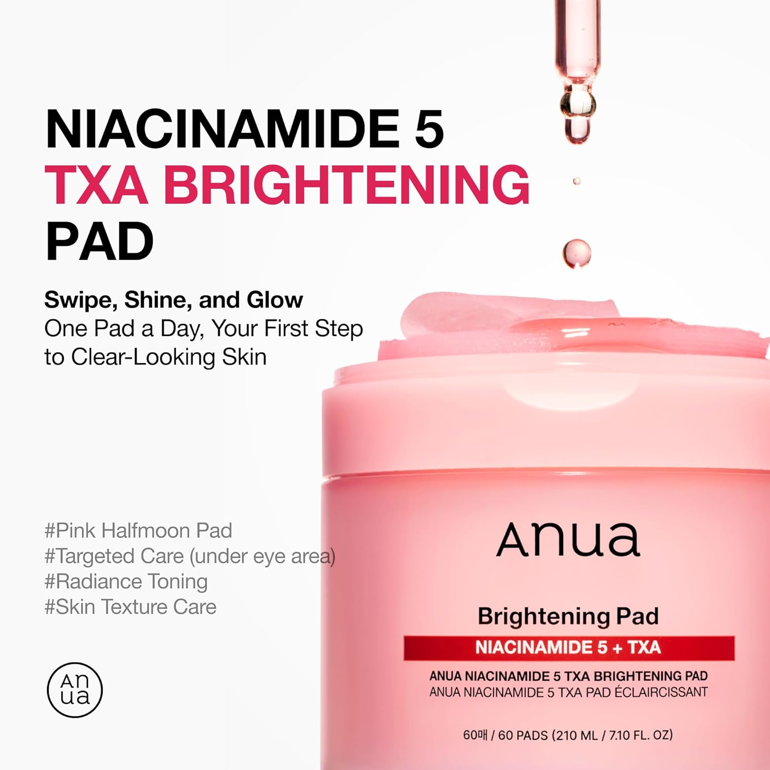 Anua - Niacinamide 5 TXA Brightening Pad [60ea] - koiyu