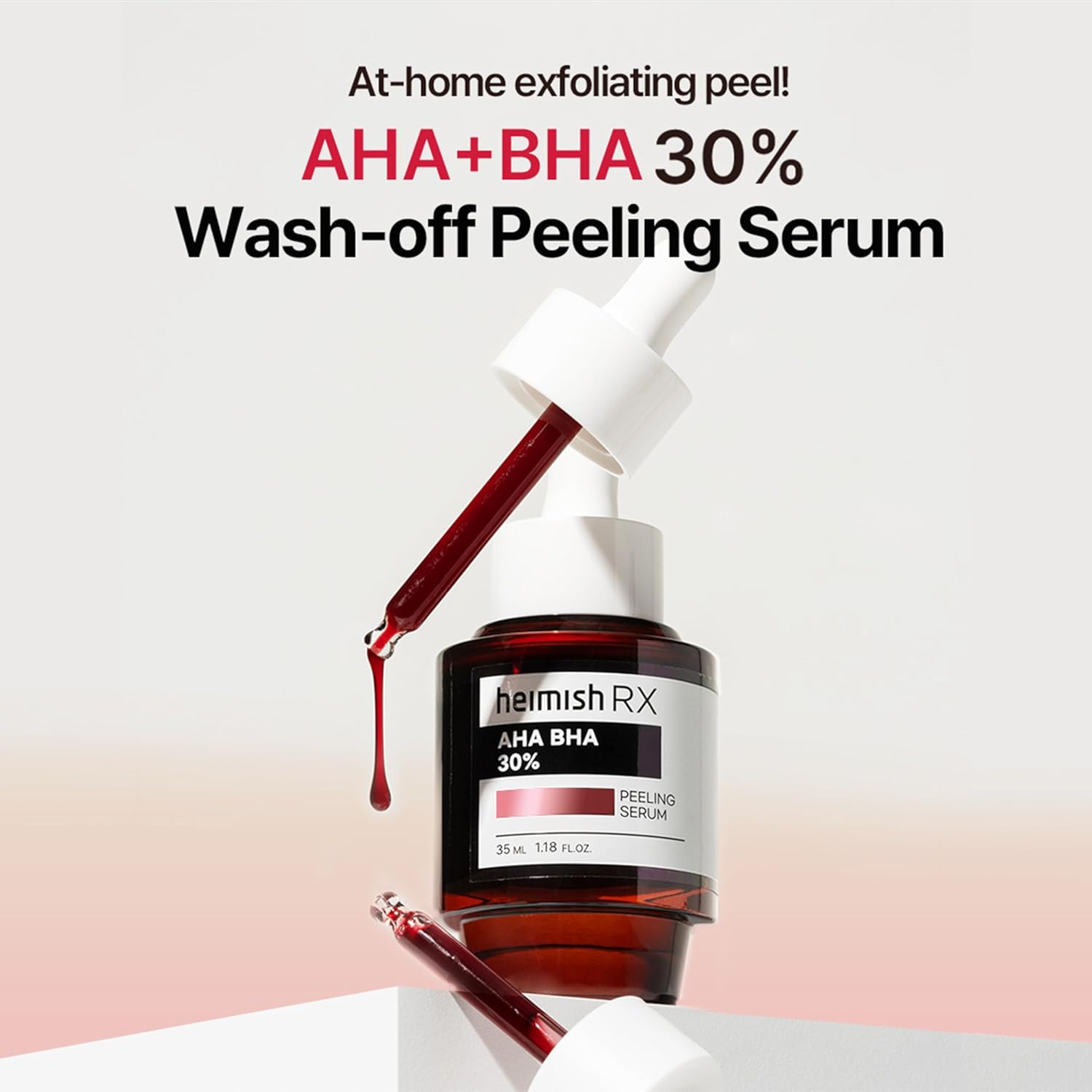 Heimish - RX AHA BHA PEELING SERUM [35ml] - koiyu