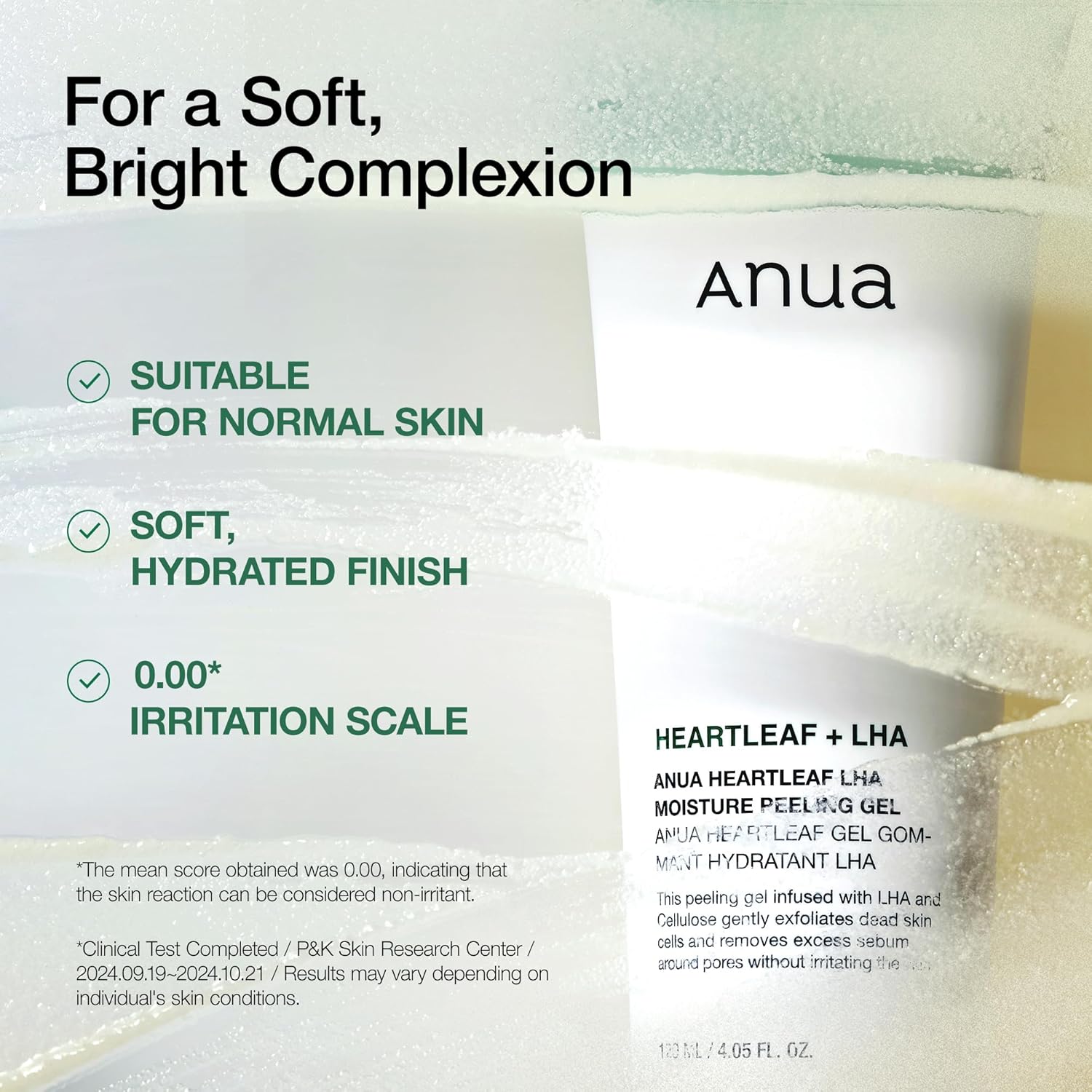 Anua - Heartleaf LHA Moisture Peeling Gel [120ml] - koiyu