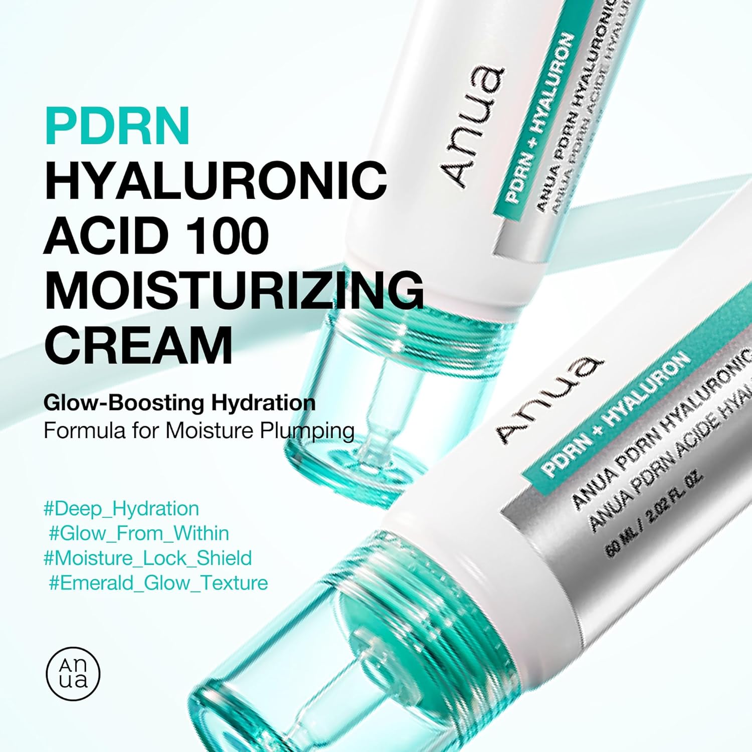Anua - PDRN Hyaluronic Acid 100 Moisture Cream [60ml] - koiyu