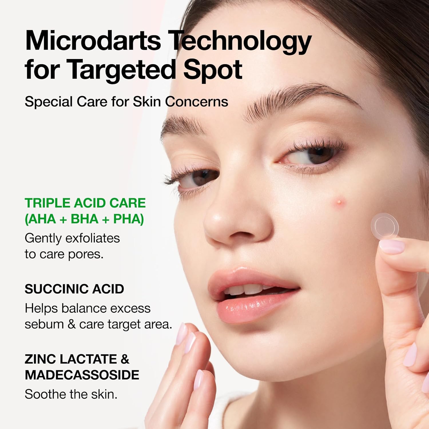 Anua - Triple Acid Spot Care Microdart Patch [12ea] - koiyu