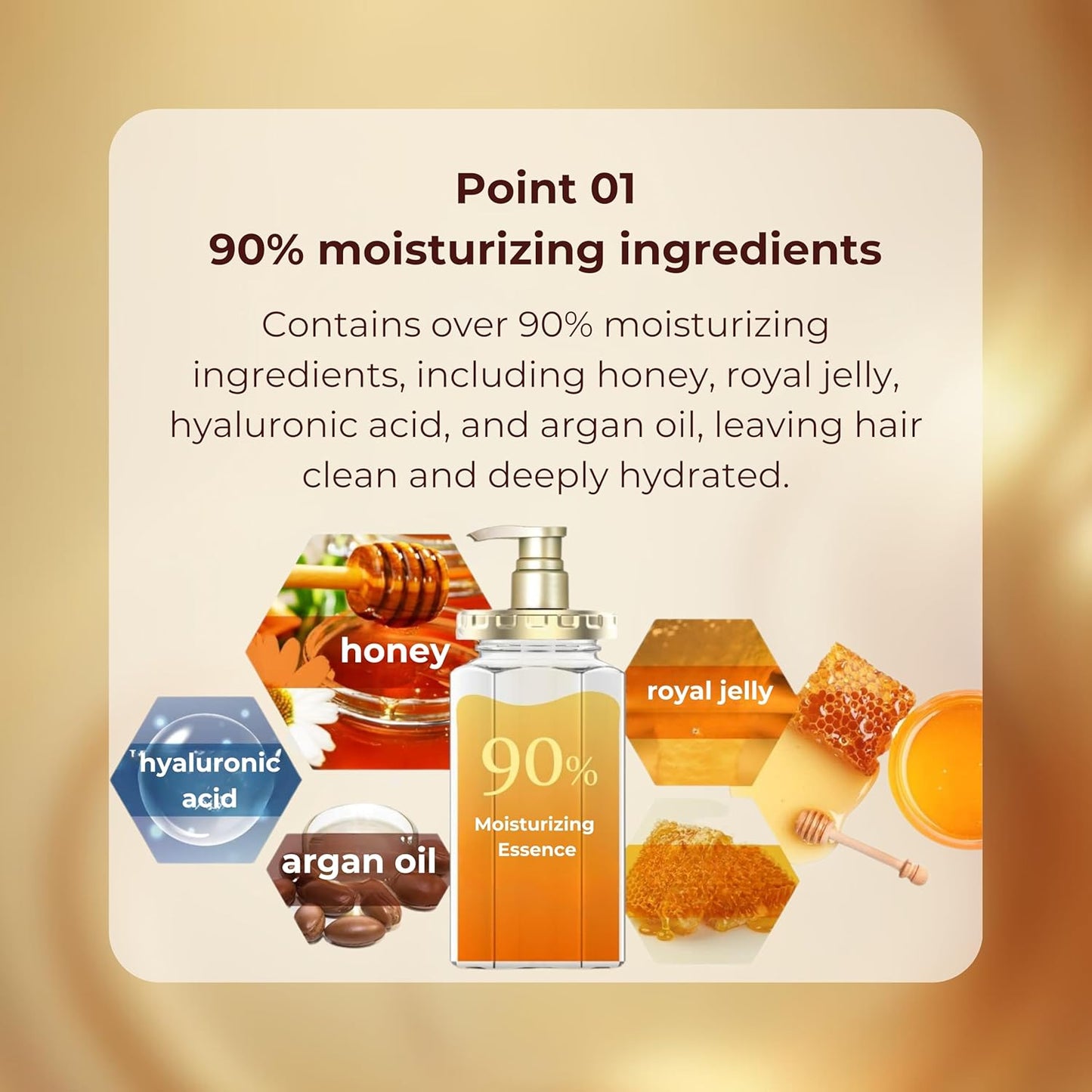 Vicrea - &honey Deep Moist Shampoo 1.0 [440ml]