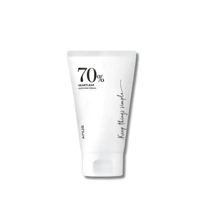 Anua - HEARTLEAF 70% SOOTHING CREAM - koiyu