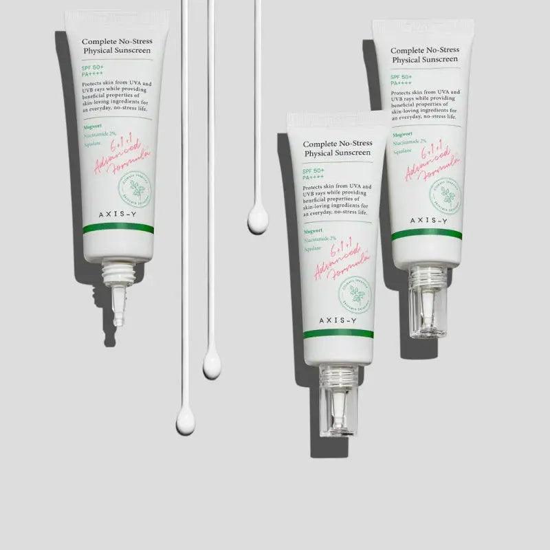 Axis-Y - Complete No Stress Physical Sunscreen V.3 (SPF 50+ PA++++) - koiyu