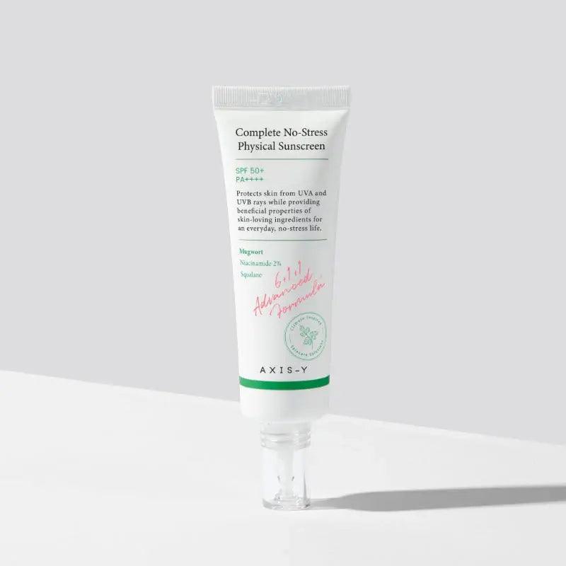 Axis-Y - Complete No Stress Physical Sunscreen V.3 (SPF 50+ PA++++) - koiyu