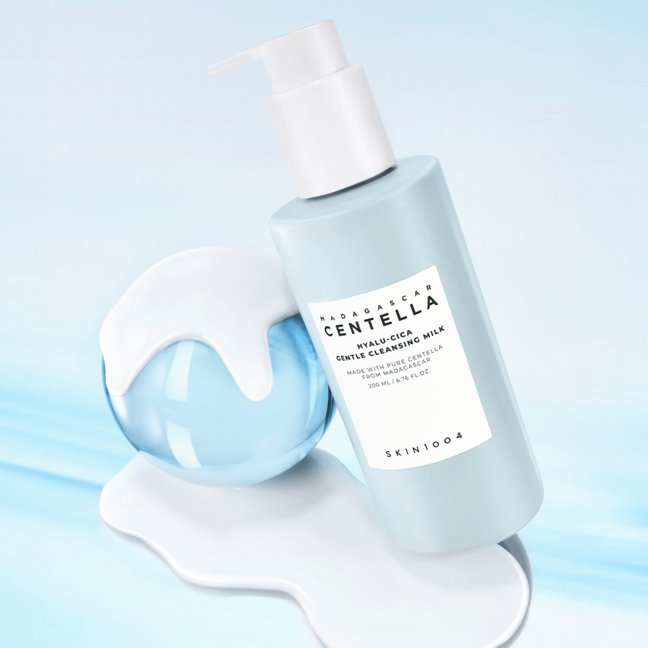 SKIN1004 - Lait Démaquillant Doux Hyalu-Cica Centella de Madagascar 200 ml
