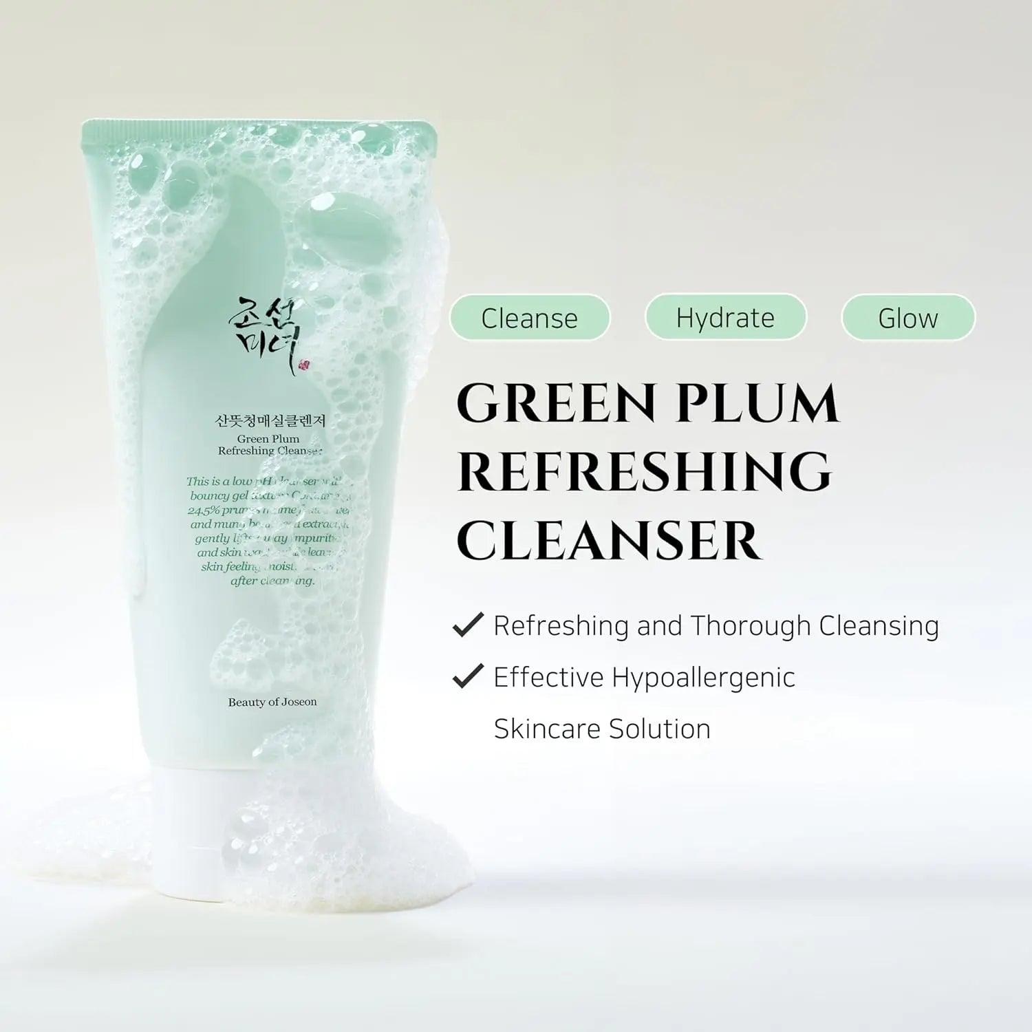 Beauty of Joseon - Green Plum Refreshing Cleanser 100ml - koiyu