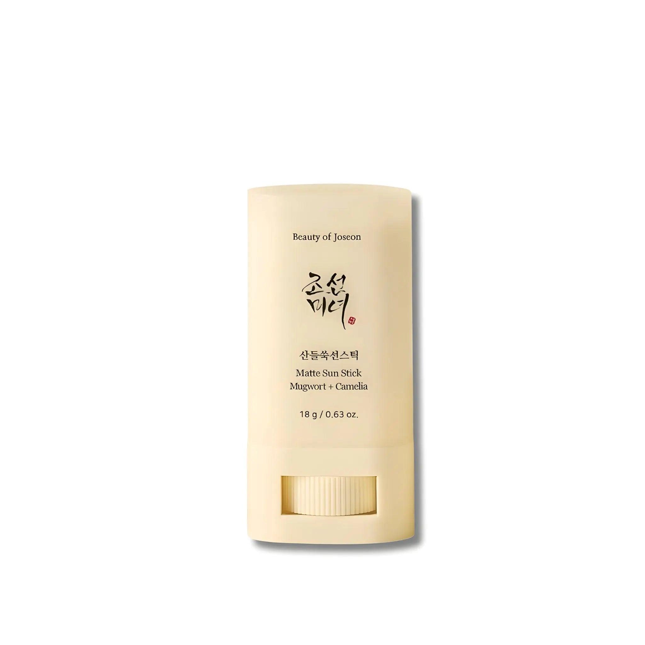 Beauty of Joseon - Matte Sun Stick Mugwort + Camelia SPF50 PA++++ [18g] - koiyu