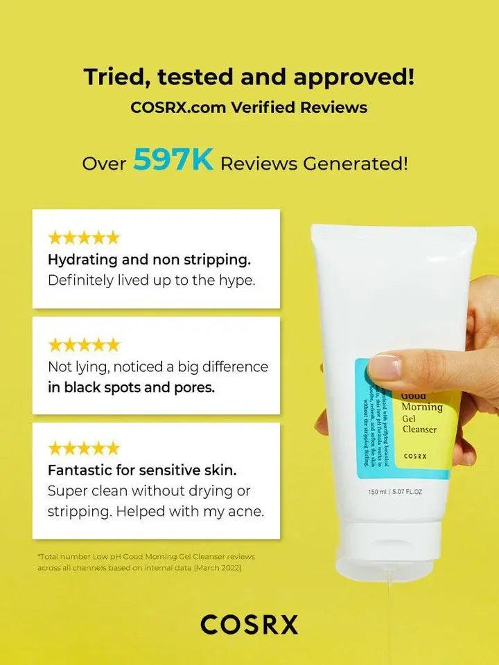 COSRX - Low pH Good Morning Gel Cleanser - koiyu