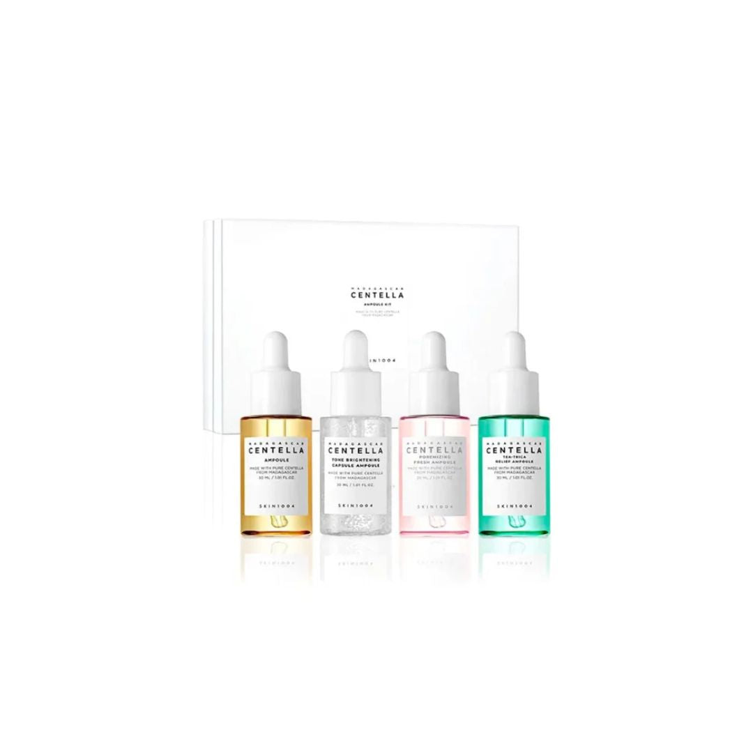 Skin1004 - Madagascar Centella Ampoule Kit (mini ampoule 4 types) - koiyu