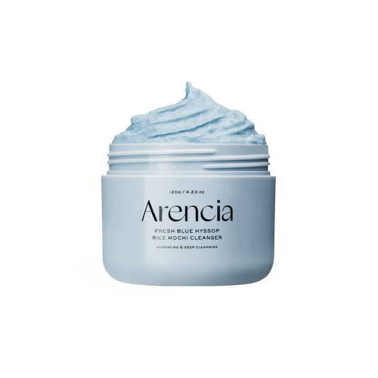 Arencia - Fresh Blue Hyssop Rice Mochi Cleanser [120g]