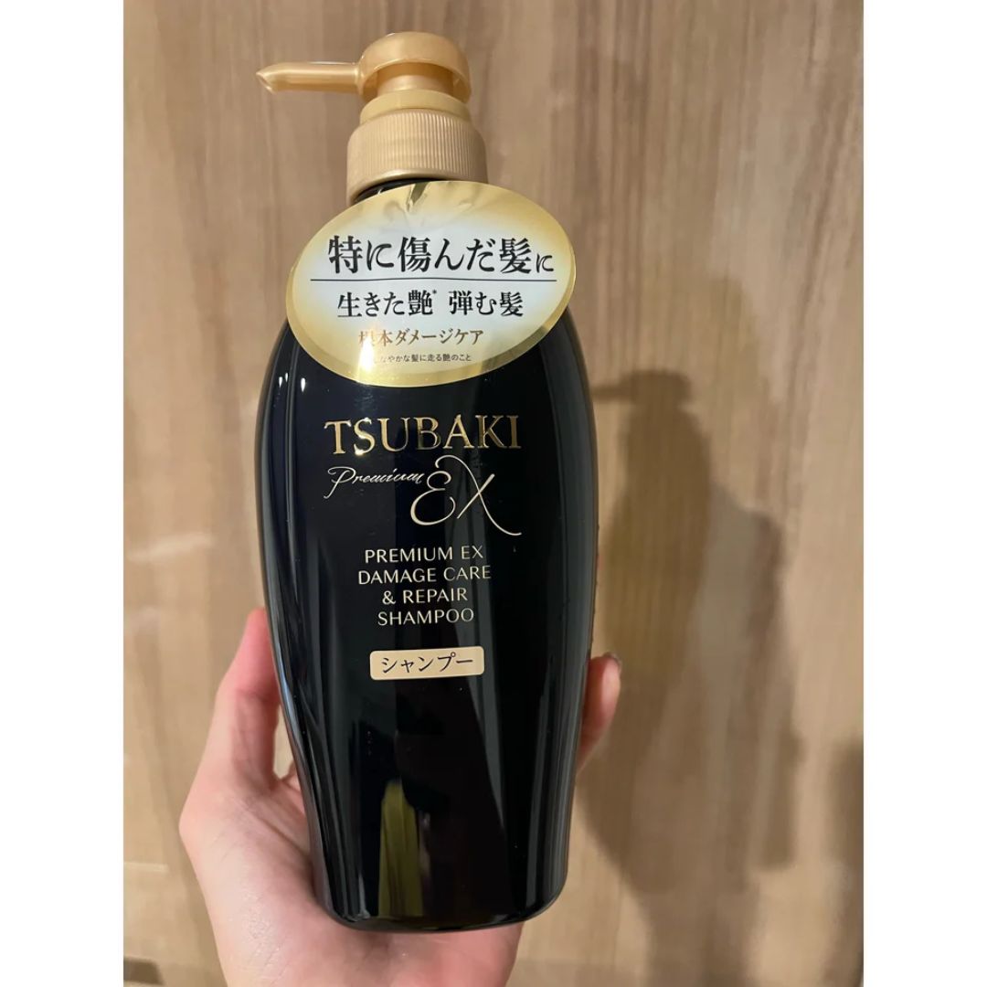 Shiseido – Tsubaki Premium EX Damage Care & Repair Conditioner Treatment [450ml] - koiyu