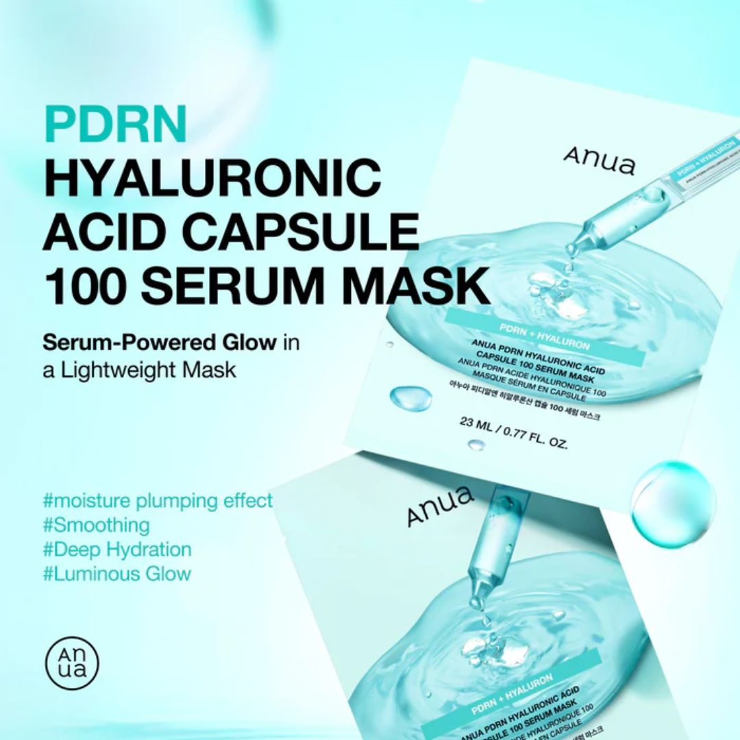 Anua - PDRN Hyaluron 100 Serum Mask [1ea] - koiyu