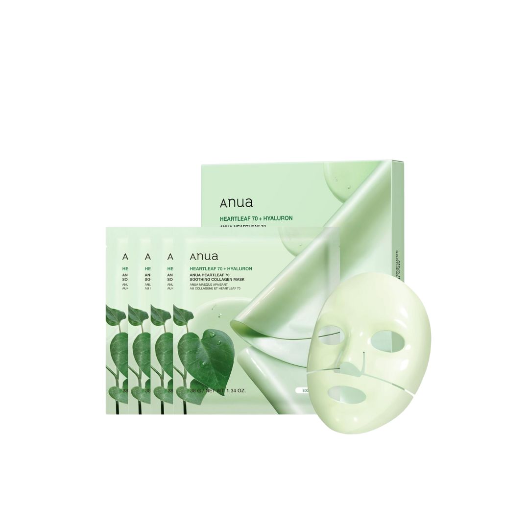 Anua - Heartleaf 70 Soothing Collagen Mask [1ea] - koiyu