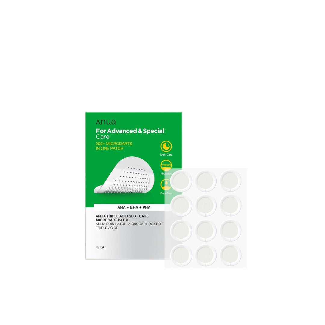 Anua - Triple Acid Spot Care Microdart Patch [12ea] - koiyu