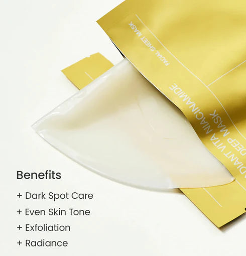 Biodance - Masque Réel Profond Éclatant à la Niacinamide Vita