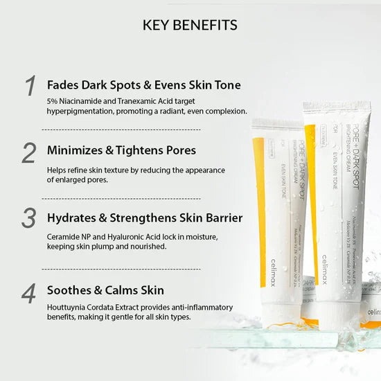 Celimax - Pore+Dark Spot aufhellende Creme [35ml]