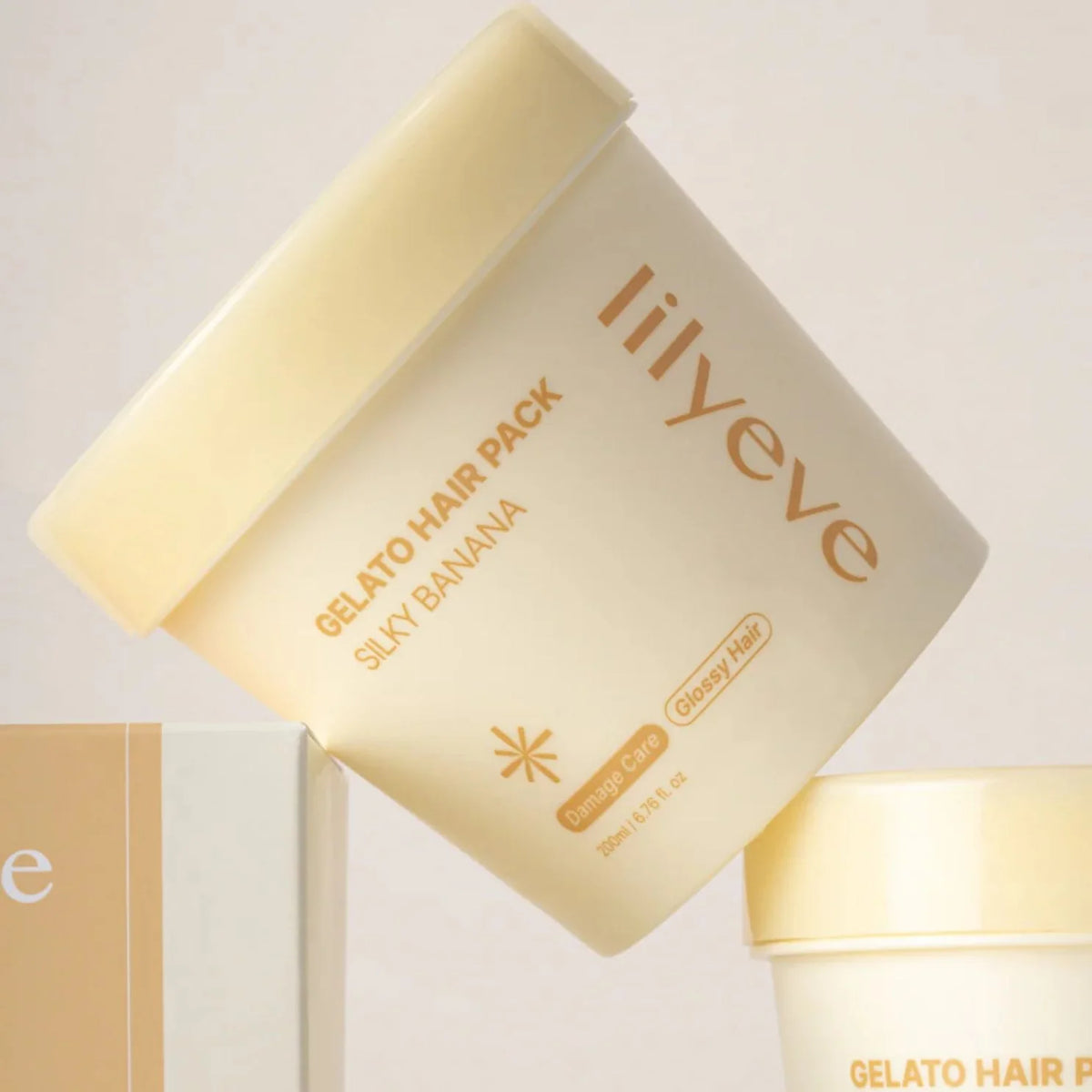 LILYEVE - Repair:TURN GELATO Hair Pack  SILKY BANANA 200ml