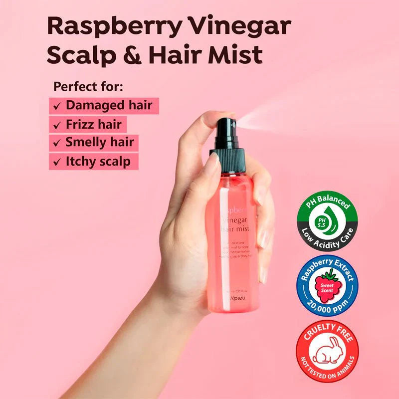 A‘PIEU - Raspberry Vinegar Hair Mist