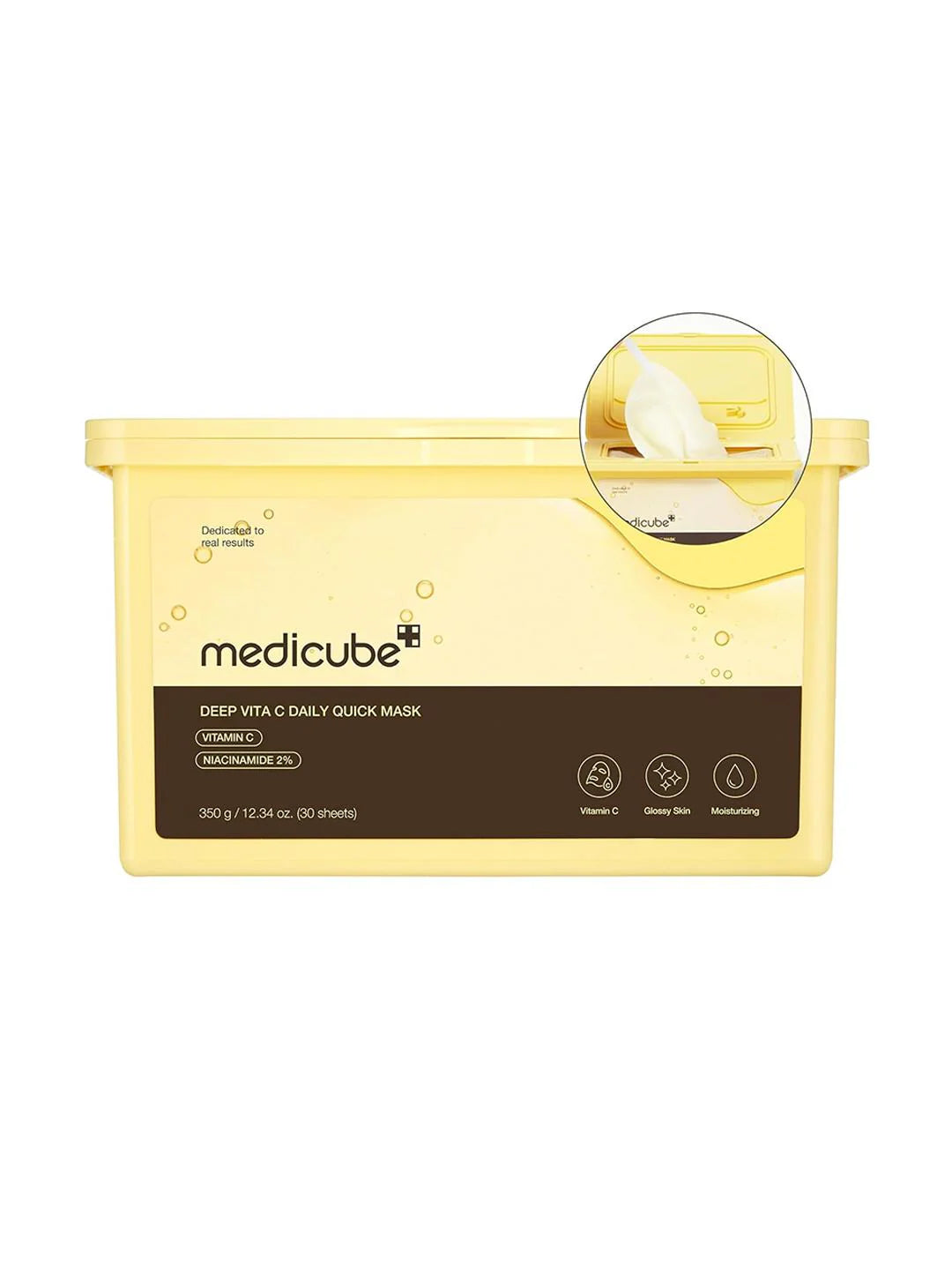 Medicube - MASQUE QUOTIDIEN RAPIDE VITA C INTENSE [30 pièces]