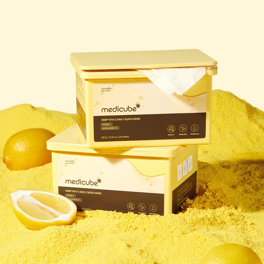 Medicube - MASQUE QUOTIDIEN RAPIDE VITA C INTENSE [30 pièces]