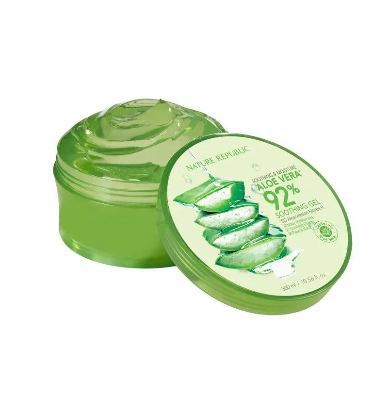 Nature Republic - Soothing & Moisture Aloe Vera 92% Soothing Gel - koiyu